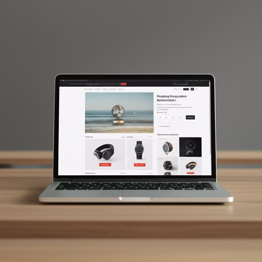 E-Commerce Redesign - Web Development project showcase
